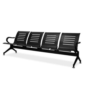 public-seating-4-seater-black