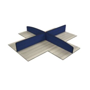 Desk Based Screen 32mm Standard