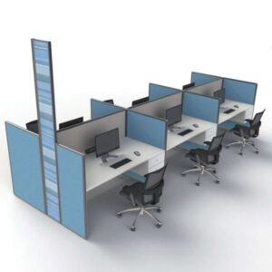 Screen Floor & Open Desk based Screen