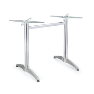 aluminum-double-table-base